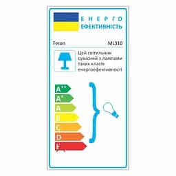 Спот Feron ML310 під лампу чорний - мініатюра 2