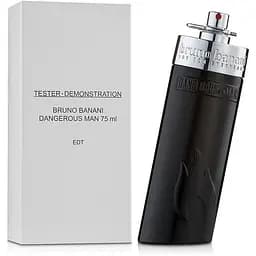 Туалетная вода тестер Bruno Banani Dangerous Man 75 мл
