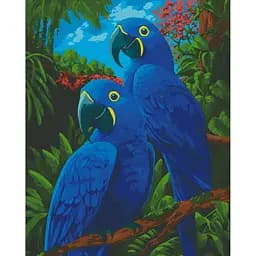 Картина за номерами "Гіацинтові ари" Art Craft 11518-AC 30х40 см