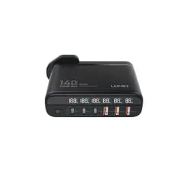 Адаптер живлення мережевий зарядний пристрій LDNIO A6140C 140W LED display GAN