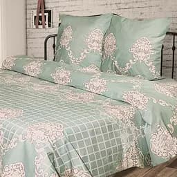 Простыня Ярослав бязь набивная 145x220 см мятная (55747)