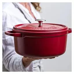 Каструля з кришкою GreenPan Featherweights 22 см 3,3 л з керамічним покриттям червоний (CC005432-001) - мініатюра 3