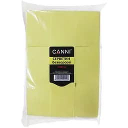 Серветки безворсові Canni жовті 1000 шт.