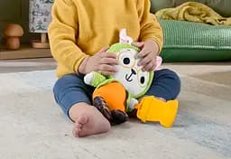 Іграшка з прорізувачем Fisher-Price Зайчик-обіймашка (JLB87) - мініатюра 4
