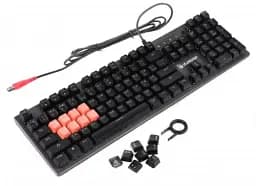 Клавіатура Bloody B760, Grey, USB, оптомеханічна (перемикачі LK Light Strike), LED підсвічування, 104 кнопки, 1.8 м - мініатюра 3