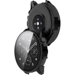 Чохол-накладка DK Пластик Gloss Glass Full Cover для Xiaomi Watch S1 Pro (black) - мініатюра 2