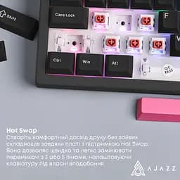 Клавіатура Ajazz AK980 Red Switch Black USB-C (AK980-R-BR) - мініатюра 10