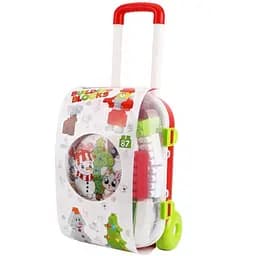 Детский конструктор Новогодний ТехноК 8805TXK в чемодане