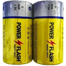 Батарейка Power Flash R20 великий бочонок 1 штука