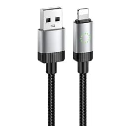 Дата кабель Hoco X117 Star USB to Lightning 2.4A (1m)