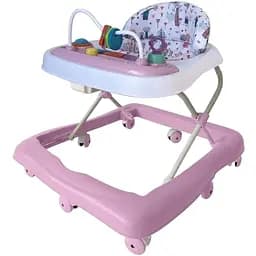 Дитячі ходунки El Camino ME 1184 Fun Pink із розвивальною панеллю