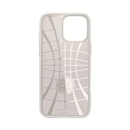 Чехол Spigen Liquid Air для iPhone 16 Pro Natural Titanium (ACS08120) + защитное стекло - мініатюра 3