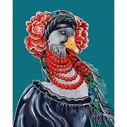 Картина за номерами "Українська гусочка" ©Світлана Теренчук KHO4499 Ideyka 40х50 см