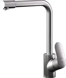 Смеситель для кухни на две воды Am.Pm Like L-излив сатин F8005711 Хром матовый