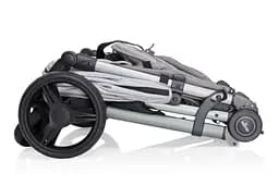 Прогулянкова коляска Baby Design Wave 2021 Silver Gray, сірий (204111) - мініатюра 5