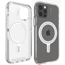 Чехол прозрачный противоударный Gear4 Crystal Palace MagSafe для Apple iPhone 12 Pro (6.1") Clear