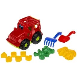 Сортер-трактор Кузнечик №2 Colorplast 0336 Красный