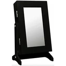 Шкафчик для украшений Chomik Sofia настольный белый черный