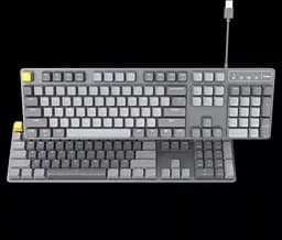 Клавіатура дротова механічна Xiaomi MiiW G06 (JXJPMW03) Grey ENG/UKR/RUS - мініатюра 2