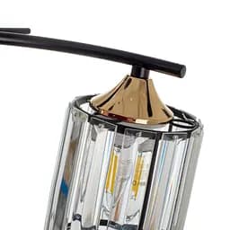Люстра стельова Brille в спальню E27 60W BK (LK-705S/3) - мініатюра 5
