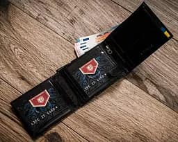 Чоловічий шкіряний портмоне в подарунковій упаковці Peterson 12х9,5х2,5 см acs0029551 - мініатюра 7