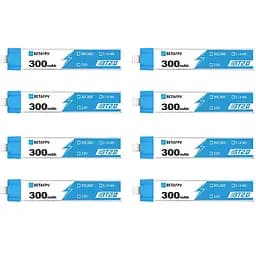 Акумулятори BetaFPV 1S 300 мАг 8 шт для Cetus та Meteor