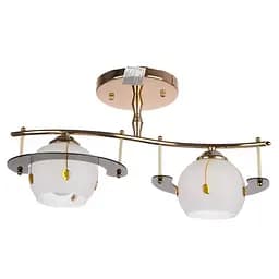 Люстра потолочная Brille для кухни E27 40W G (LK-471C/2)