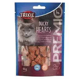 Лакомство для кошек Trixie Premio Hearts с уткой и минтаем 50 г (42705)