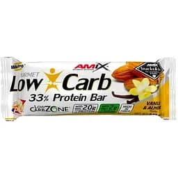 Батончик Amix Low-Carb 33% Protein Bar ванильно миндальный 60 г