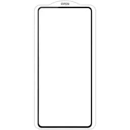 Захисне скло SKLO 5D для Realme 11 4G Чорний / Біла підкладка