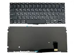 Клавіатура для APPLE A1398 Macbook Pro MC975, MC976(2012) (RU, Small Enter з підсвічуванням)
