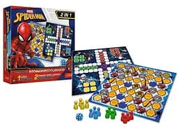 Настільна гра Trefl Лудо 2 в 1. Марвел: Людина-павук (Ludo 2 in 1: Marvel. Spider-Man) (02419) - мініатюра 5