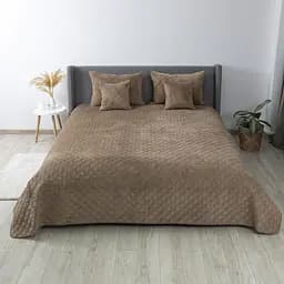 Покривало ТЕП Velour 150х210 см капучино (4-00515_22383) - мініатюра 3