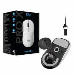 Миша бездротова Logitech G Pro X Superlight Wireless (910-005942) 25400 dpi біла - мініатюра 6
