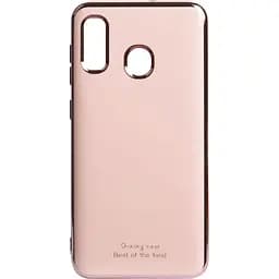 Чохол-накладка Toto Electroplate TPU 2 mm Case Samsung Galaxy A20/A30 Rose Gold
