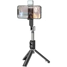 Селфі-монопод Hoco K16 aluminum alloy fill light live broadcast holder тринога штатив