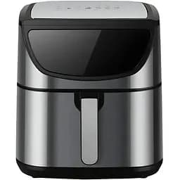 Мультипіч Zepline ZP-217 з двома тенами електрична 12л 4200 Вт Чорний/Сірий