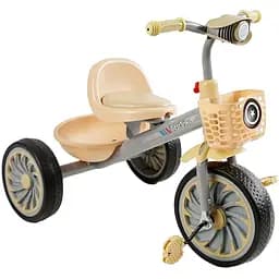 Велосипед триколісний Best Trike BS-35751 з українським озвучуванням сірий