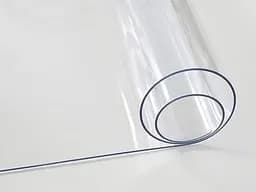 М'яке скло Прозора силіконова скатертину на стіл Soft Glass Захист для меблів 1.2х1.5 м (товщина 0.5 мм) - мініатюра 6