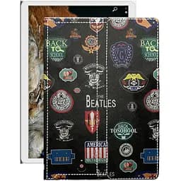 Чохол StatusCASE з екошкіри для планшету Asus Z101 (Китай) Бітлз