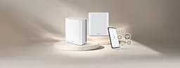 Система WiFi-Mesh Asus ZenWiFi BT8 BE14000, 1xGE LAN, 1x2.5GE LAN, 1x2.5GE LAN, 1xUSB 3.0, 2мод, білий - мініатюра 2