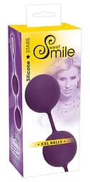 Вагинальные шарики Orion Sweet Smile XXL, 21.5 см, фиолетовый