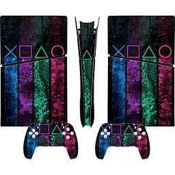 Наклейки для консолі DK Console Skin Sticker для PS5 Slim Digital 0235 (134235)