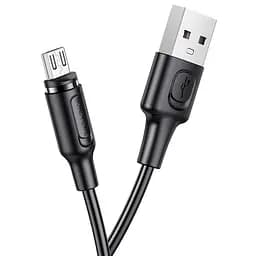 Кабель Borofone BX41 магнитный USB to MicroUSB 1 м черный