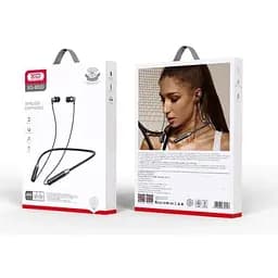 Бездротові навушники XO bs33 SPORT Neckband Bluetooth earphone чорні - мініатюра 3