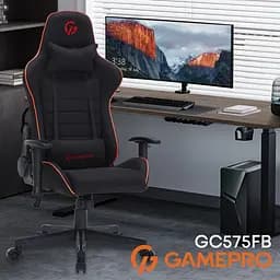 Геймерське крісло GamePro GC575FB Fabric Black&Red [163692] - мініатюра 12