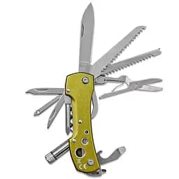 Брелок-мультиинструмент Munkees 2581 Pocket Knife Led Светло-зеленый