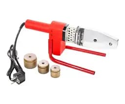 Паяльник для пластиковых труб Bergerr B01 800W кейс с насадками 20-32 мм.