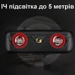 Міні камера wifi з підсвіткою та записом з роздільною здатністю 640х480 Nectronix XD640, додаток iWFCam (100983) - мініатюра 5