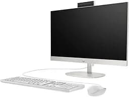Комп'ютер персональний моноблок HP 245-G10 23.8" FHD IPS AG AMD R3-7320U 8GB F512GB UMA WiFi кл+м Win11P білий - мініатюра 5